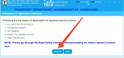 Driving Licence Apply Online